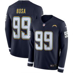 Cheap Joey Bosa Chargers Jersey From China Blue Therma Long Sleeve #99