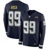 Cheap Joey Bosa Chargers Jersey From China Blue Therma Long Sleeve #99