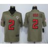 Cheap Matt Ryan Falcons Jersey From China Olive Salute To Service #2