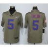 Cheap Tyrod Taylor Bills Jersey From China Olive Salute To Service #5