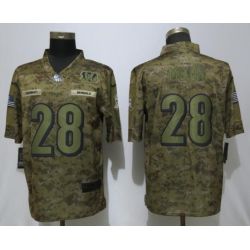 Cheap Joe Mixon Bengals Jersey From China Camo Salute To Service #28