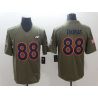 Cheap Demaryius Thomas Broncos Jersey From China Olive Salute To Service #88