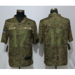 Cheap Davante Adams Packers Jersey From China Camo Salute To Service #17