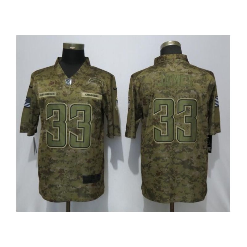 Cheap Derwin James Chargers Jersey From China Camo Salute To Service #33