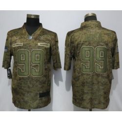 Cheap Joey Bosa Chargers Jersey From China Camo Salute To Service #99