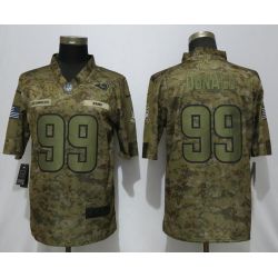 Cheap Aaron Donald Rams Jersey From China Camo Salute To Service #99