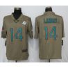 Cheap Jarvis Landry Dolphins Jersey From China Olive Salute To Service #14