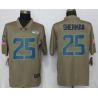 Cheap Richard Sherman Seahawks Jersey From China Olive Salute to Service #25