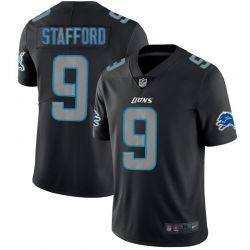 Cheap Matthew Stafford Lions Jersey From China Black Impact #9