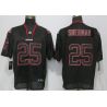 Cheap Richard Sherman 49ers Jersey From China Black Lights Out #25