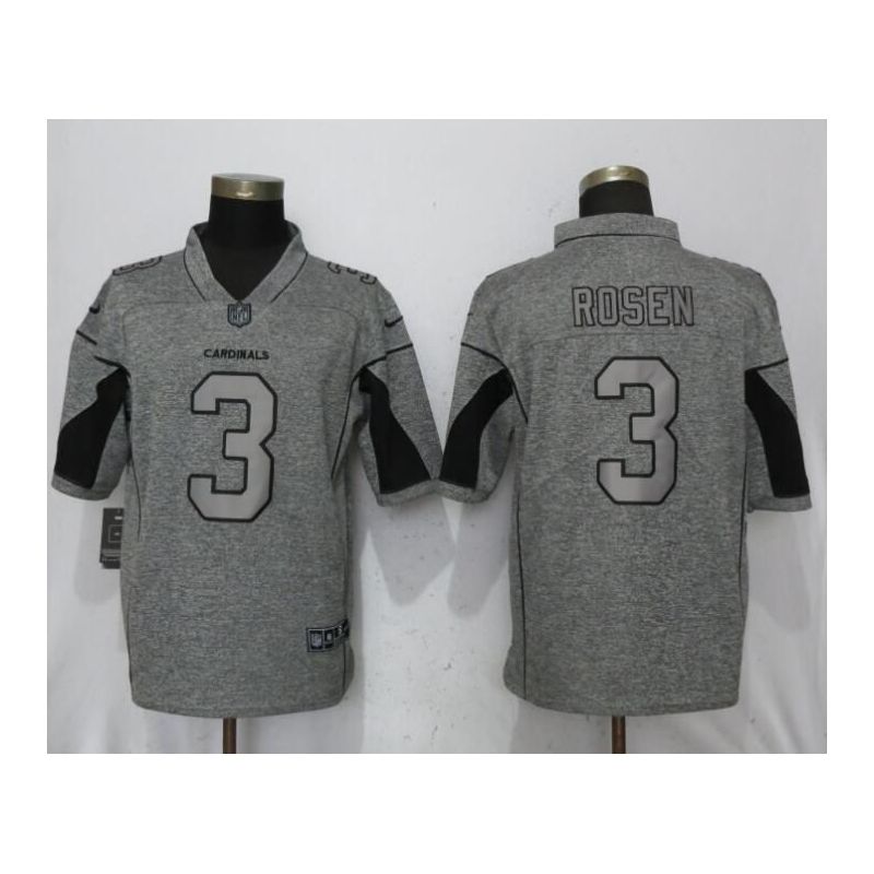 Cheap Josh Rosen Cardinals Jersey From China Gridiron Gray Vapor Untouchable #3