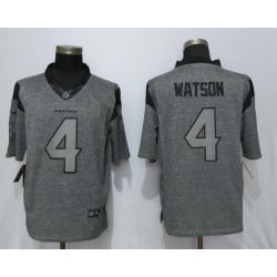 Cheap Deshaun Watson Texans Jersey From China Gridiron Gray #4