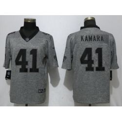 Cheap Alvin Kamara Saints Jersey From China Gridiron Gray Vapor Untouchable #41