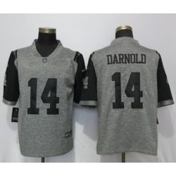 Cheap Sam Darnold Jets Jersey From China Gridiron Gray Vapor Untouchable #14