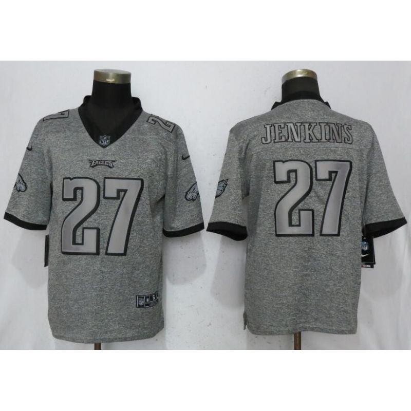 Cheap Malcolm Jenkins Eagles Jersey From China Gridiron Gray Vapor Untouchable #27