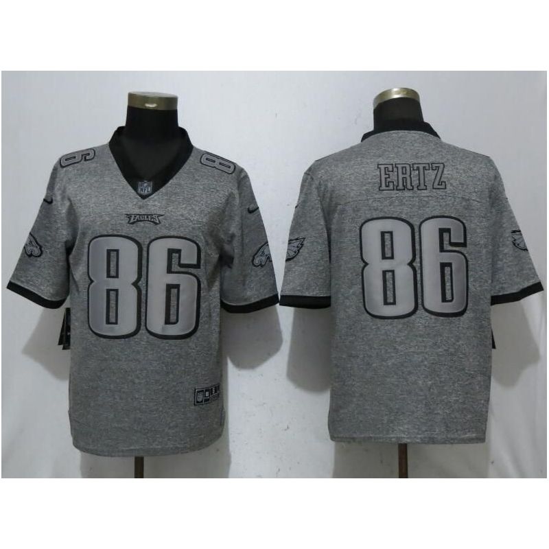 Cheap Zach Ertz Eagles Jersey From China Gridiron Gray Vapor Untouchable #86