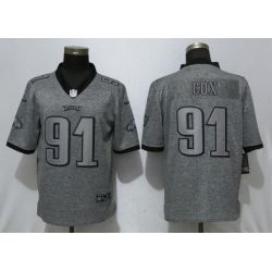 Cheap Fletcher Cox Eagles Jersey From China Gridiron Gray Vapor Untouchable #91