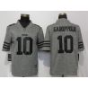 Cheap Jimmy Garoppolo 49ers Jersey From China Gridiron Gray Vapor Untouchable #10