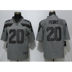 Cheap Rashaad Penny Seahawks Jersey From China Gridiron Gray Vapor Untouchable #20