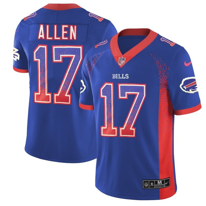 Cheap Josh Allen Bills Jersey From China Blue Drift Fashion #17