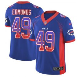 Cheap Tremaine Edmunds Bills Jersey From China Royal Blue Drift Fashion #49