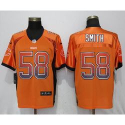 Cheap Roquan Smith Bears Jersey From China Orange Drift Fashion #58