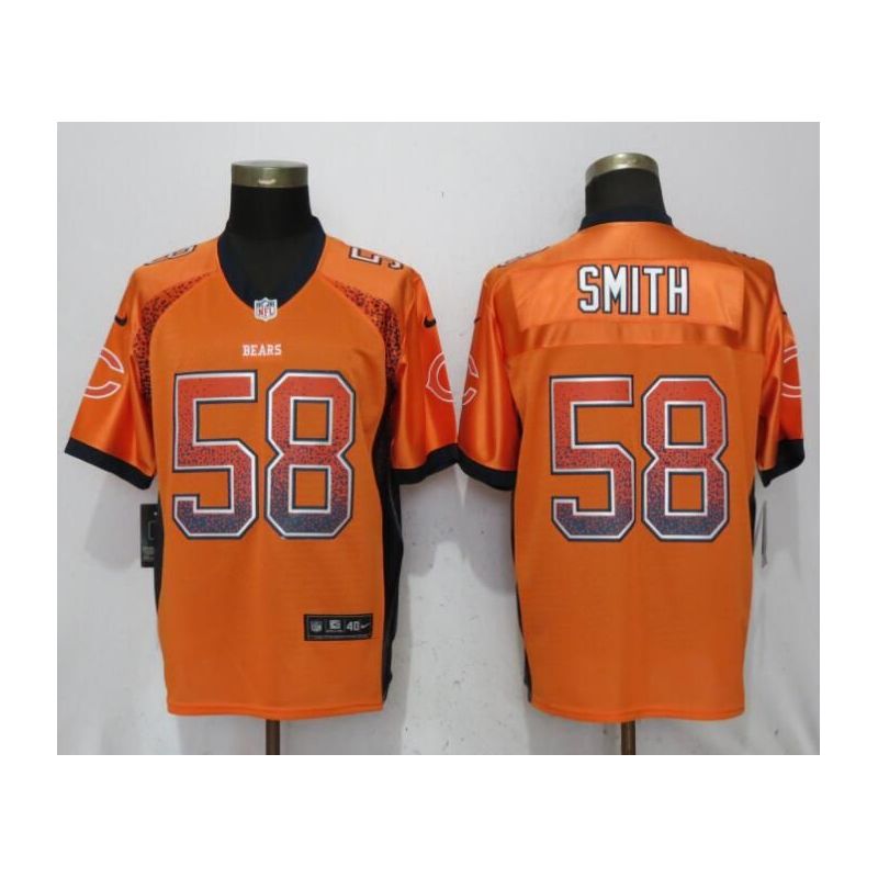 Cheap Roquan Smith Bears Jersey From China Orange Drift Fashion #58