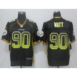 Cheap TJ Watt Steelers Jersey From China Black Drift Fashion #90