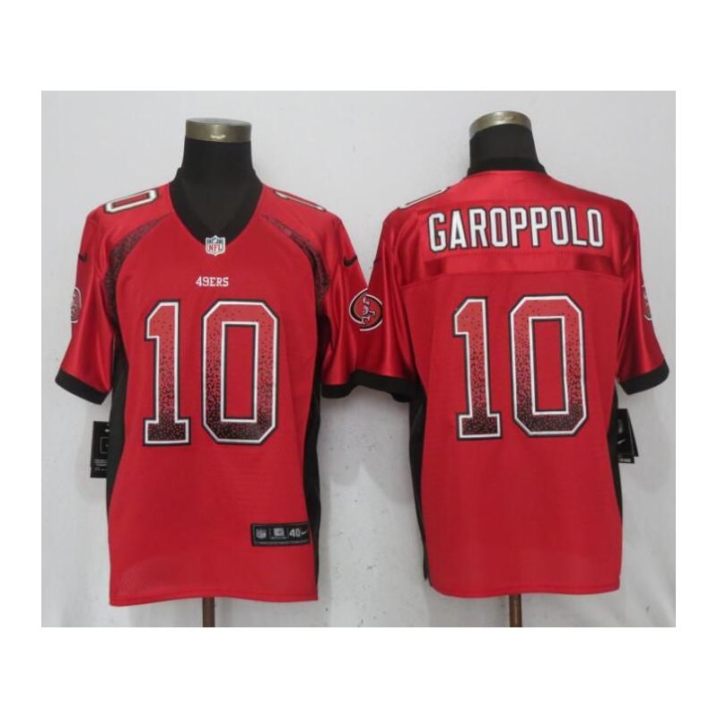 Cheap Jimmy Garoppolo 49ers Jersey From China Red Drift Fashion #10