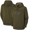 Cheap Buccaneers Hoodie From China Olive Salute to Service Sideline Therma Performance