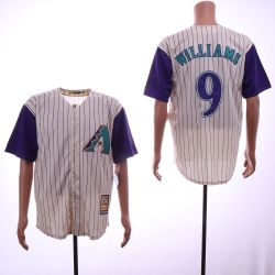 Cheap Matt Williams Diamondbacks Jersey From China Cream throwback #9