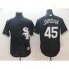 Cheap Michael Jordan White Sox Jersey From China Black Game #45