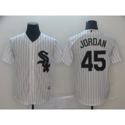 Cheap Michael Jordan White Sox Jersey From China White Game #45