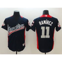 Cheap Jose Ramirez Indians Jersey From China Navy 2018 All star #11