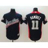 Cheap Jose Ramirez Indians Jersey From China Navy 2018 All star #11