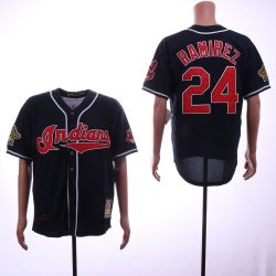 Cheap Michael Bourn Indians Jersey From China Navy throwback #24