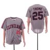 Cheap Jim Thome Indians Jersey From China Grey turn back the clock #25