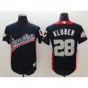 Cheap Corey Kluber Indians Jersey From China Navy 2018 All Star #28