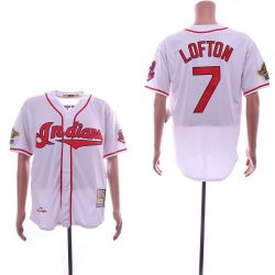 Cheap Kenny Lofton Indians Jersey From China White throwback #7