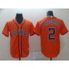 Cheap Alex Bregman Astros Jersey From China Orange Game #2