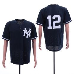 Cheap Wade Boggs Yankees Jersey From China Navy BP throwback #12