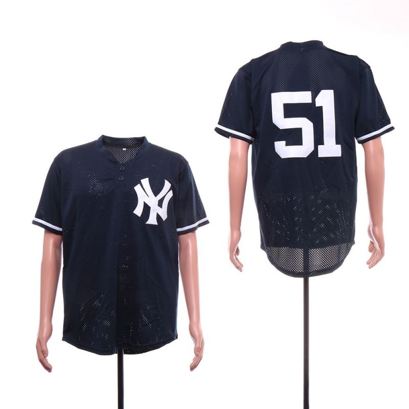 Cheap Bernie Williams Yankees Jersey From China Navy BP throwback #51