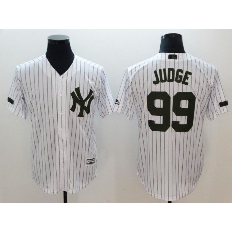 Cheap Aaron Judge Yankees Jersey From China White 2018 Memorial Day #99