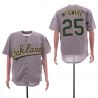 Cheap Mark McGwire Athletics Jersey From China Grey Game #25