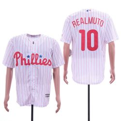 Cheap JT Realmuto Phillies Jersey From China White #10