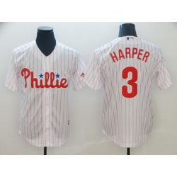 Cheap Bryce Harper Phillies Jersey From China White Game #3