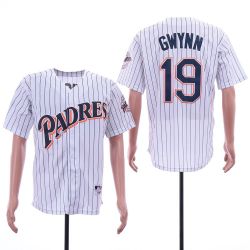 Cheap Tony Gwynn Padres Jersey From China White Turn back the clock #19