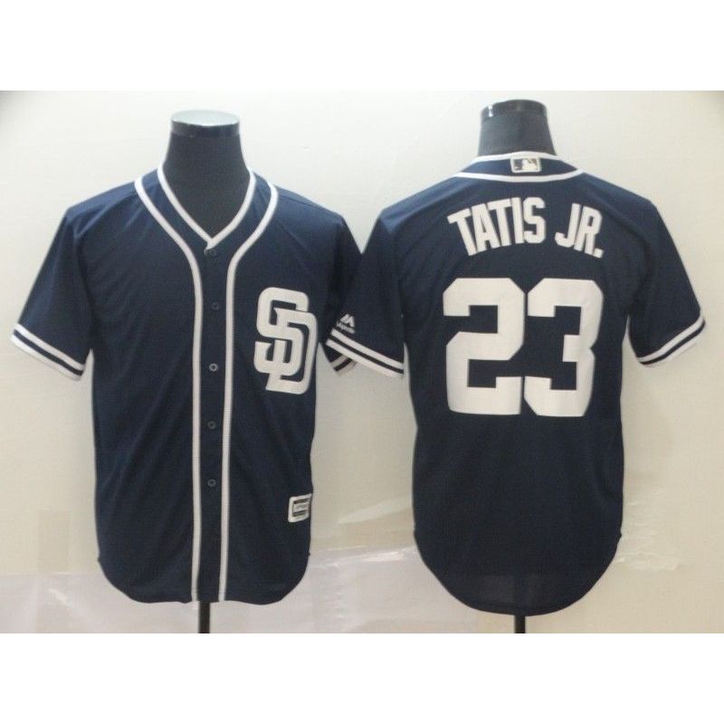 Cheap Fernando Tatis Jr Padres Jersey From China Blue Game #23