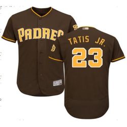 Cheap Fernando Tatis Jr Padres Jersey From China Brown Game #23