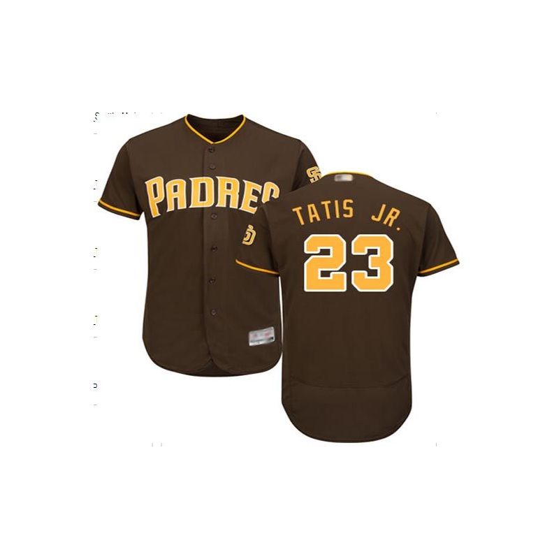 Cheap Fernando Tatis Jr Padres Jersey From China Brown Game #23